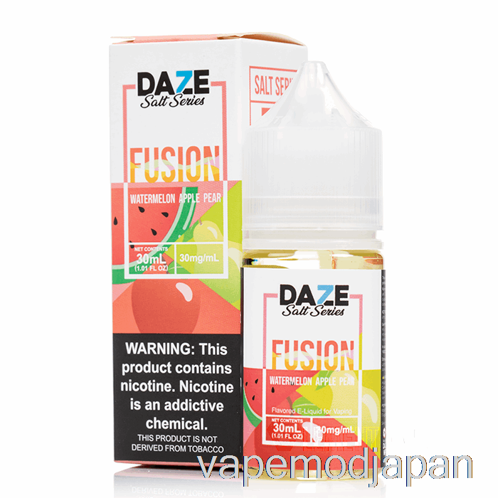 VAPE MOD スイカ アップル ペア - 7 デイズ ソルト - 30ml 50mg